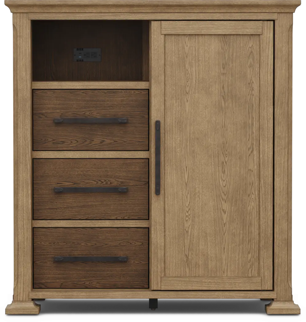 Telluride Brown Door Chest - Thumbnail - Image 1