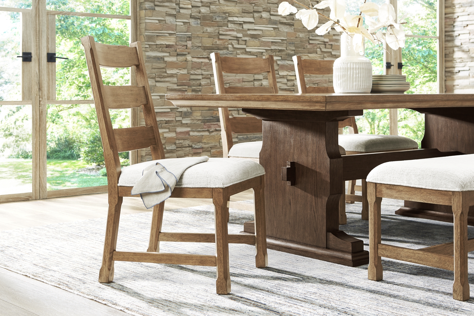 Telluride Brown 8 Pc Dining Room - Thumbnail - Image 15