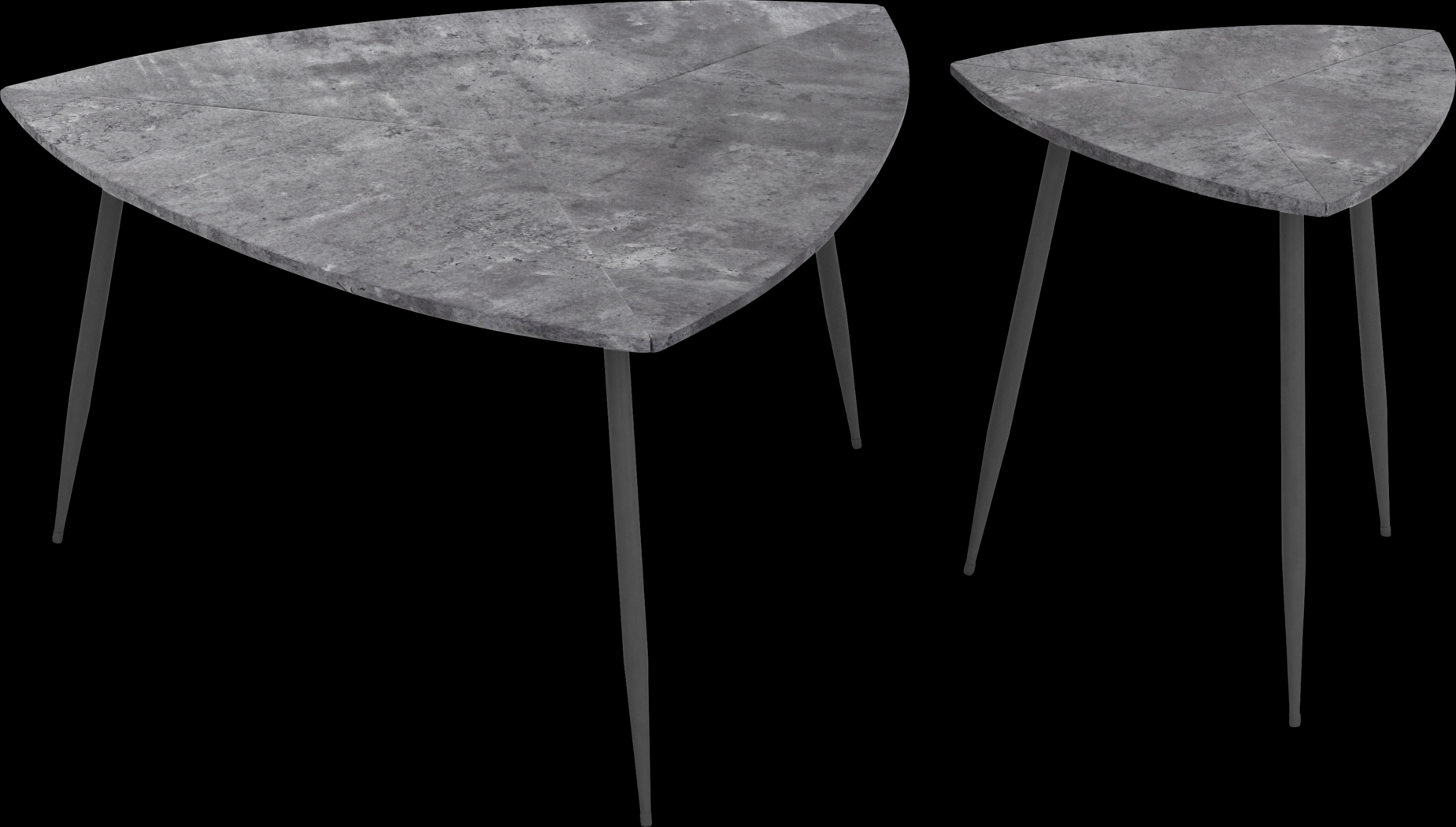 Tellury Gray Accent Table, Set of 2 - Thumbnail - Image 4