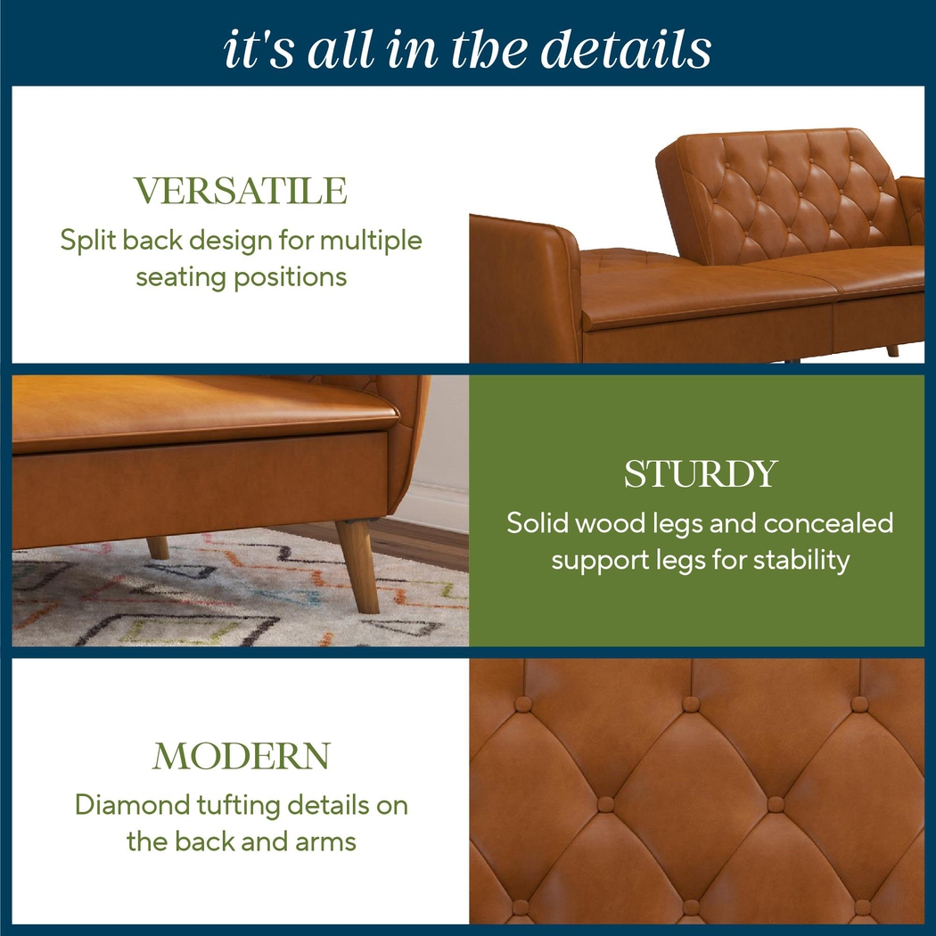 Telora I Camel Futon - Thumbnail - Image 22