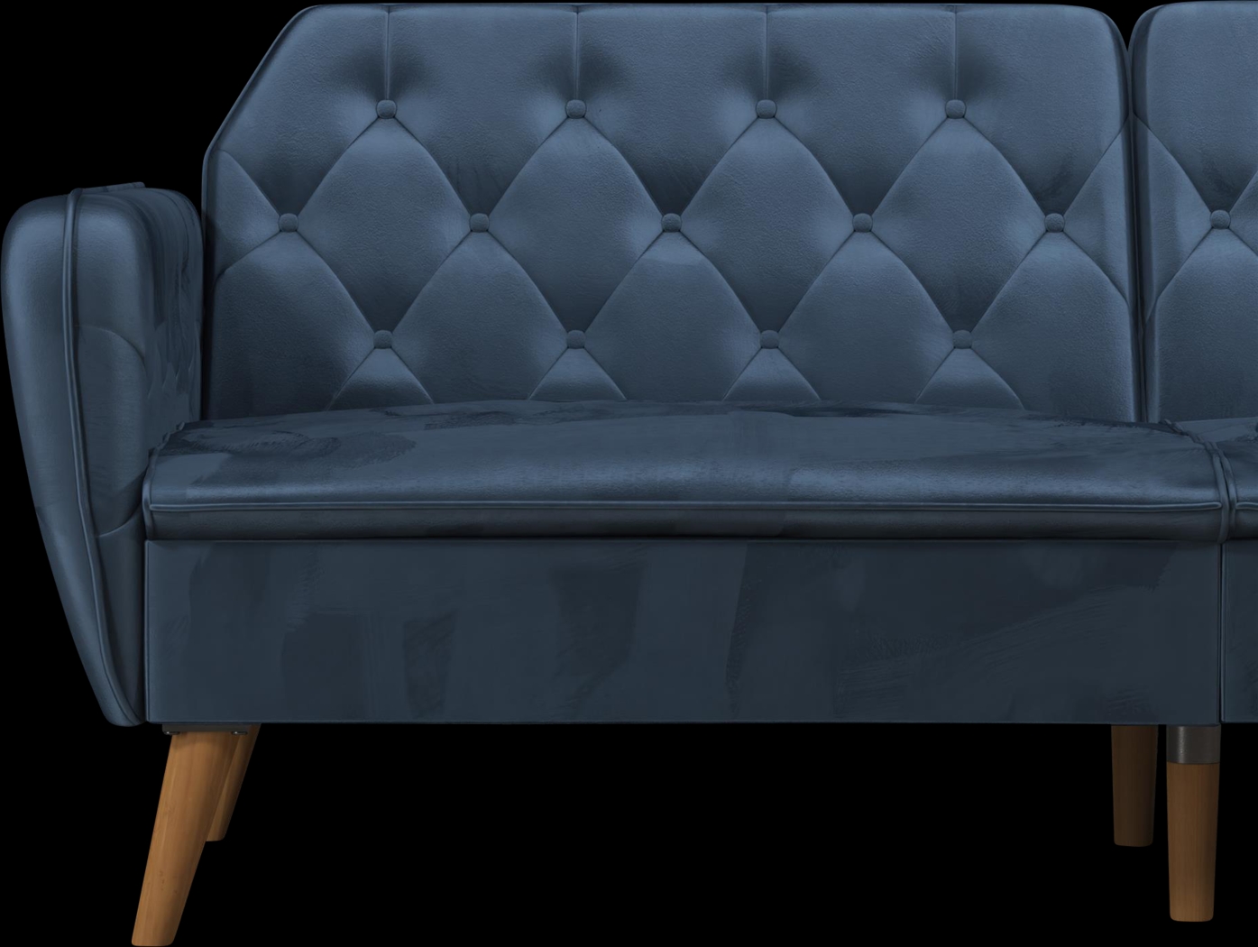 Telora II Blue Futon - Thumbnail - Image 16