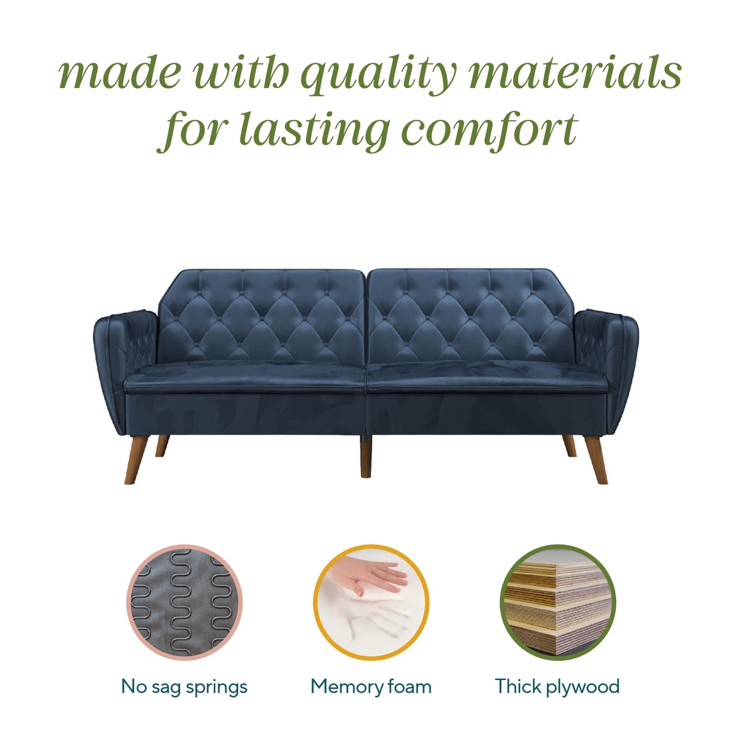 Telora II Blue Futon - Thumbnail - Image 18