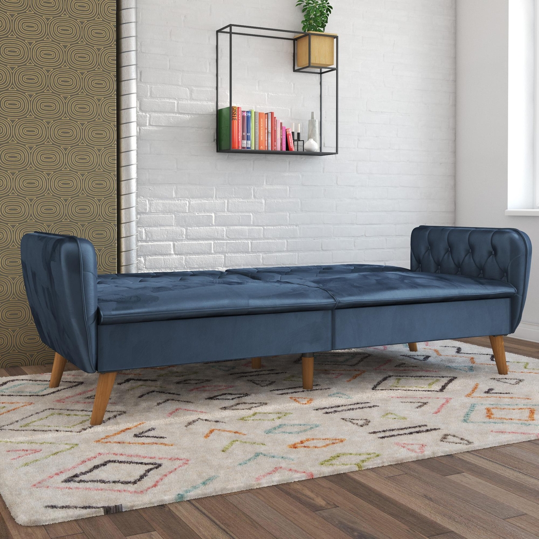 Telora II Blue Futon - Thumbnail - Image 3
