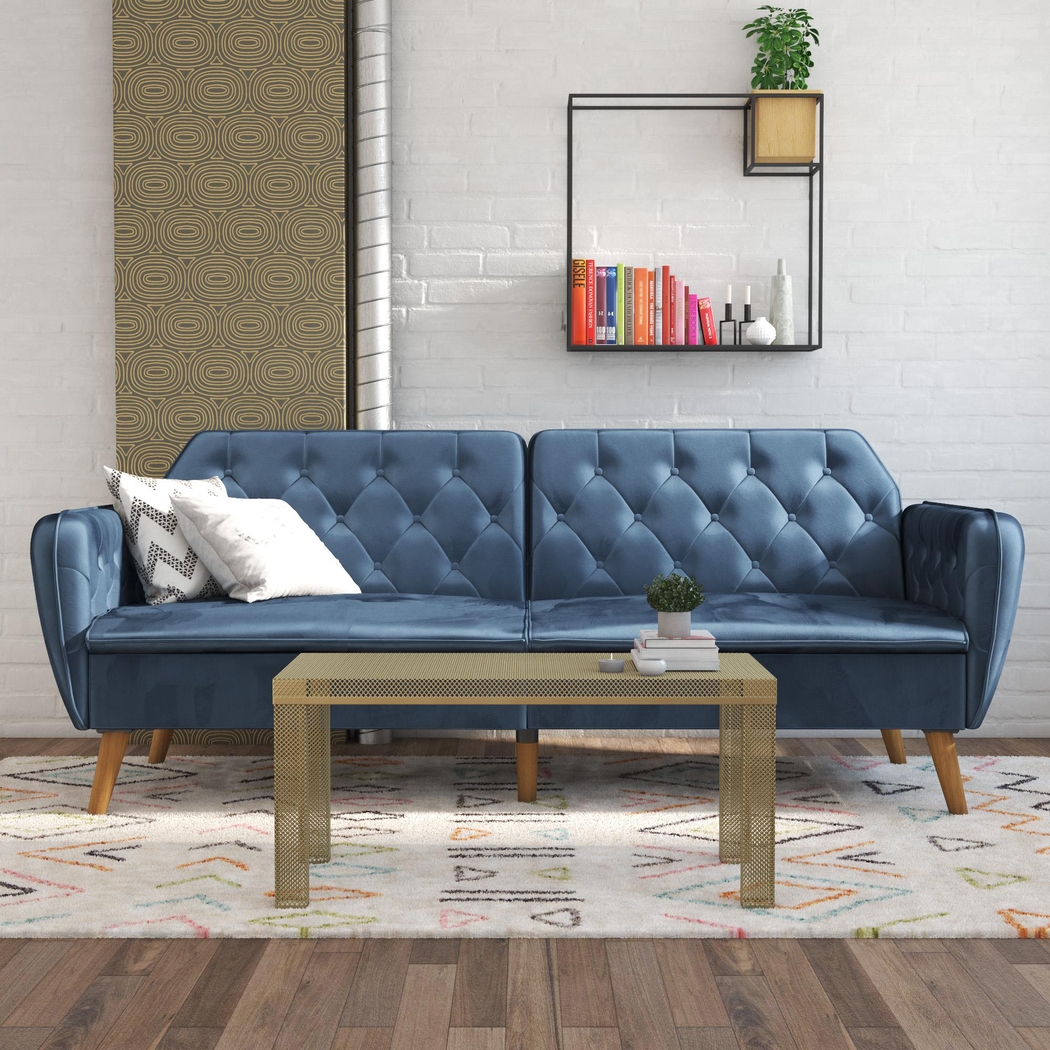 Telora II Blue Futon - Thumbnail - Image 4