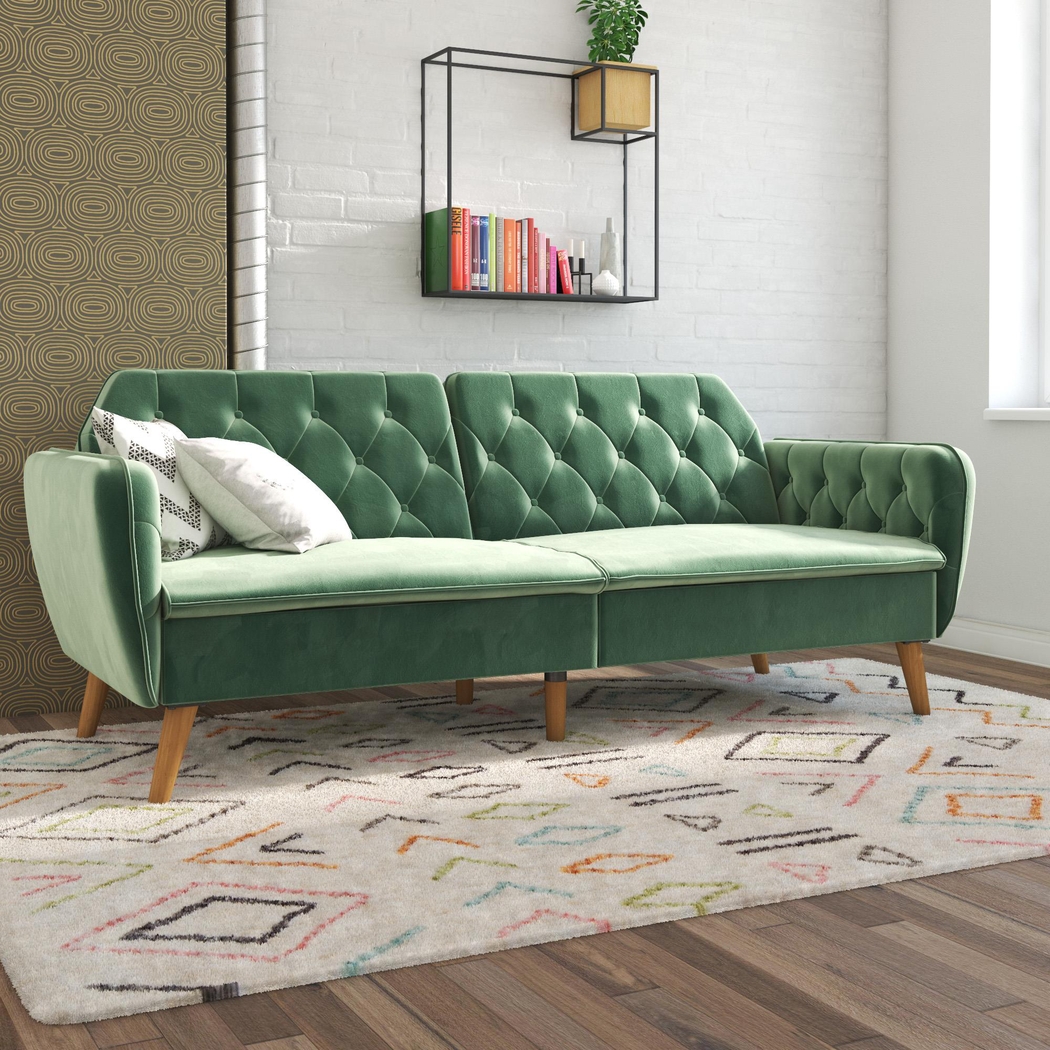 Telora II Green Futon - Thumbnail - Image 2