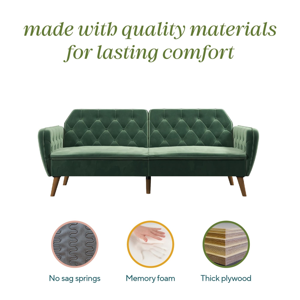 Telora II Green Futon - Thumbnail - Image 18