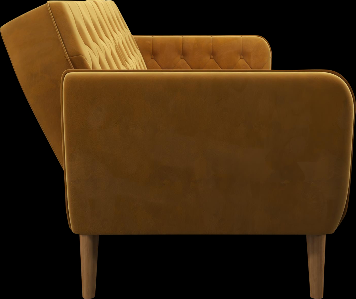 Telora II Mustard Futon - Thumbnail - Image 12
