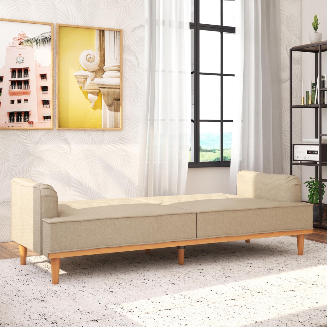 Telyx Tan Futon - Thumbnail - Image 3