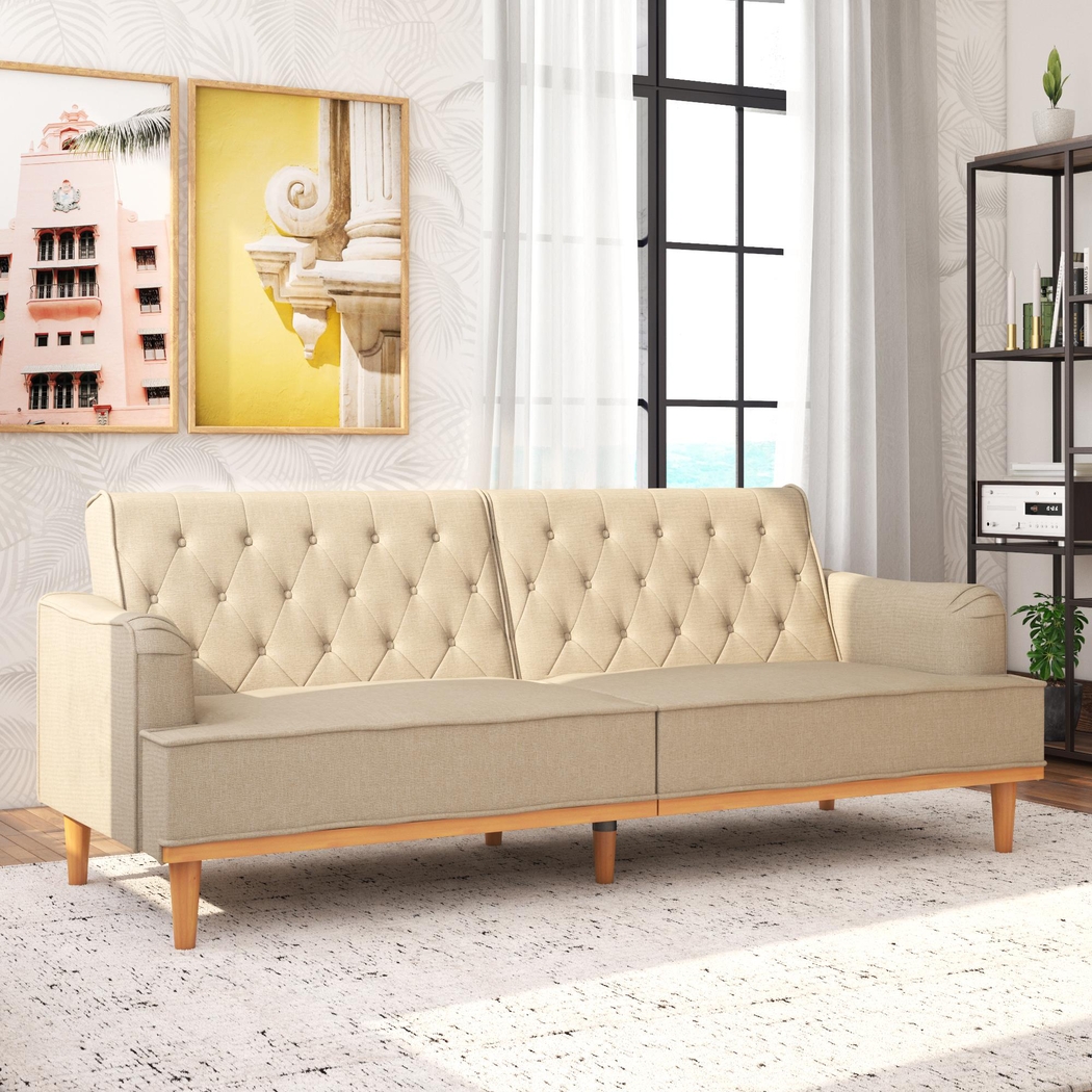 Telyx Tan Futon - Thumbnail - Image 7
