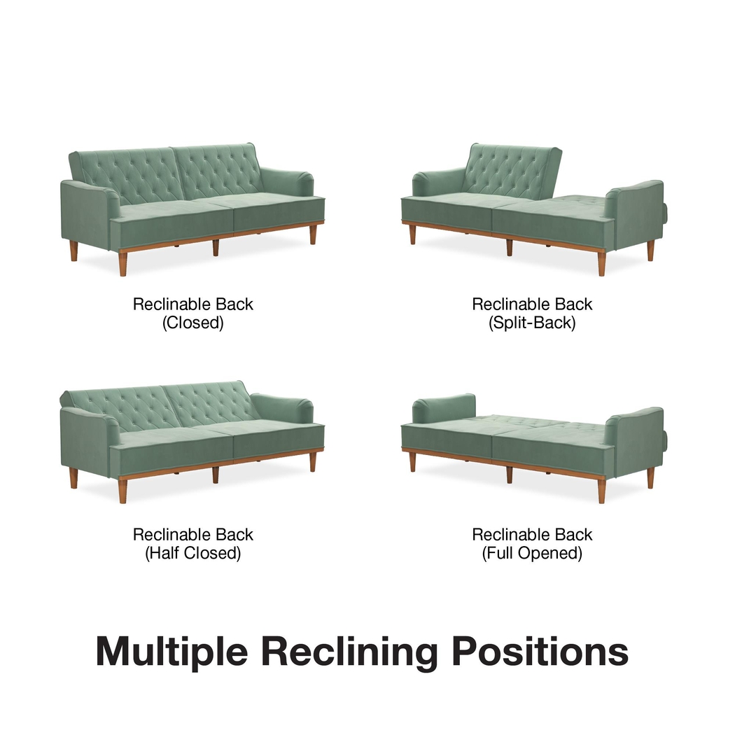 Telyx Teal Futon - Thumbnail - Image 11