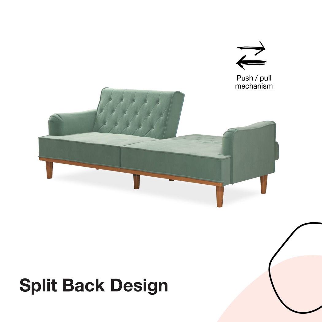 Telyx Teal Futon - Thumbnail - Image 10