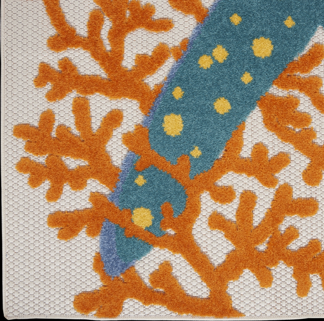 Tempany Multi 5'3 x 7'5 Indoor/Outdoor Rug - Thumbnail - Image 10