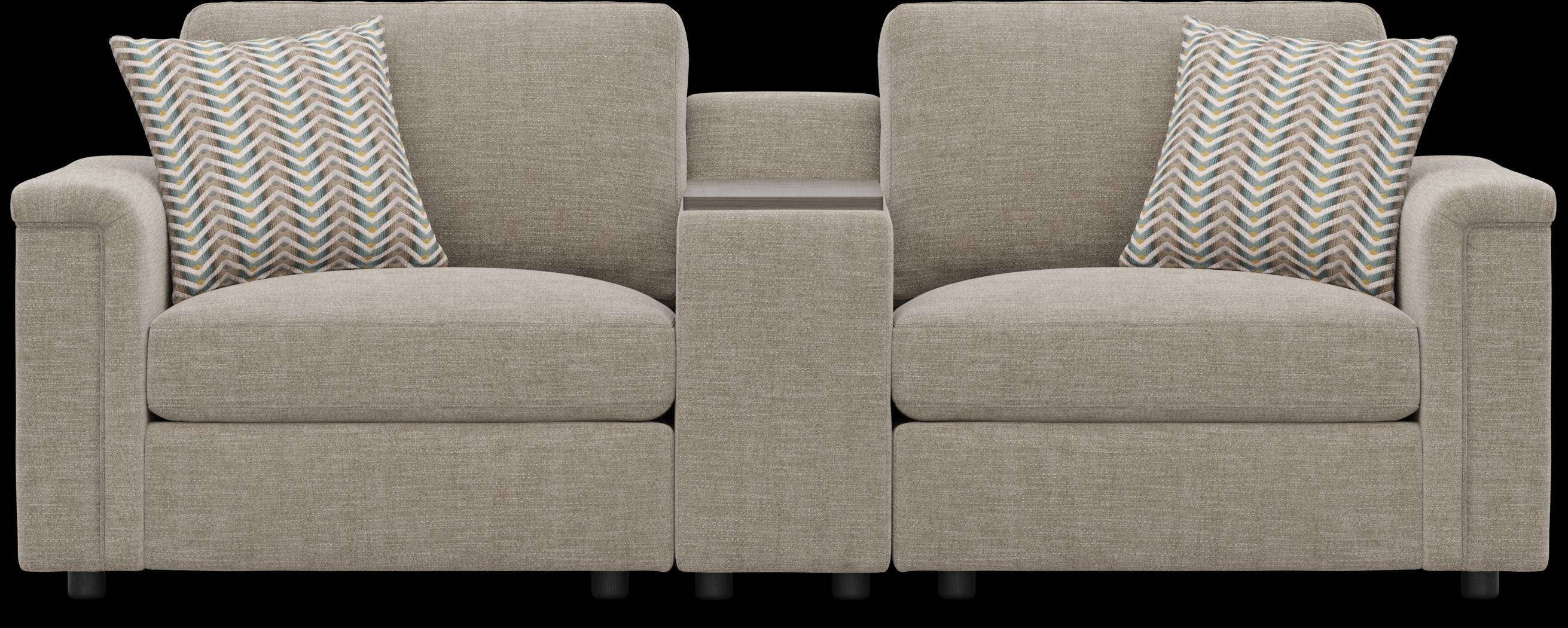 Tempo Modular Beige 3 Pc Sectional - Thumbnail - Image 2