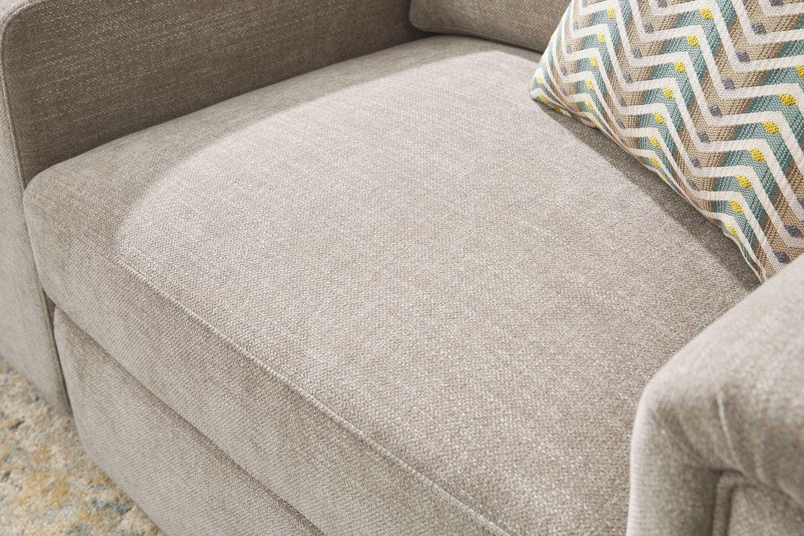 Tempo Modular Beige 3 Pc Sectional - Thumbnail - Image 4