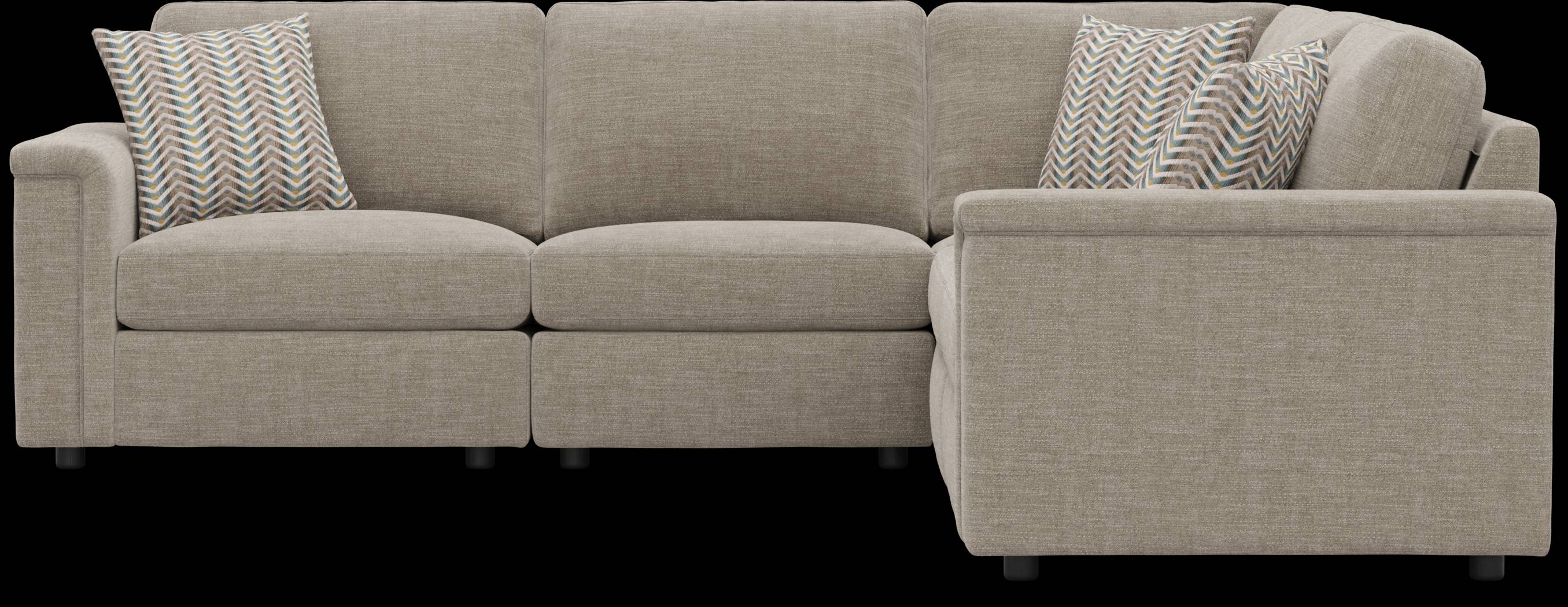 Beige 5 Pc Tempo Modular with Audio - Thumbnail - Image 3