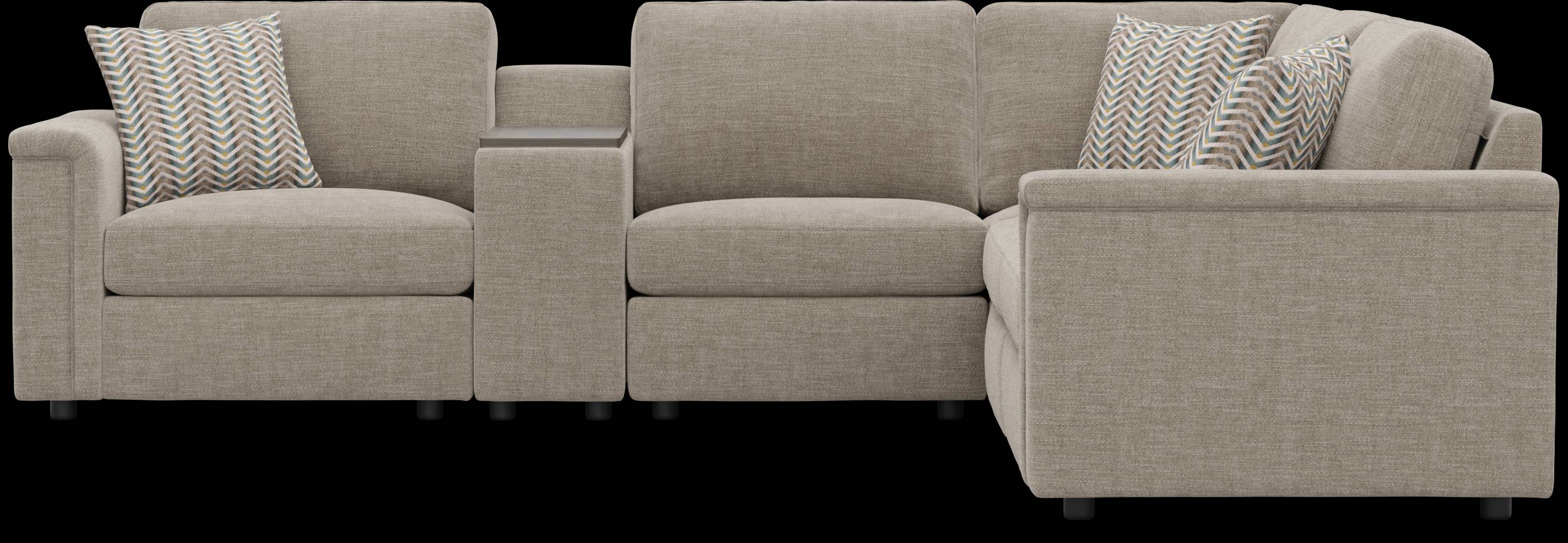 Beige 6 Pc Tempo Modular - Thumbnail - Image 3