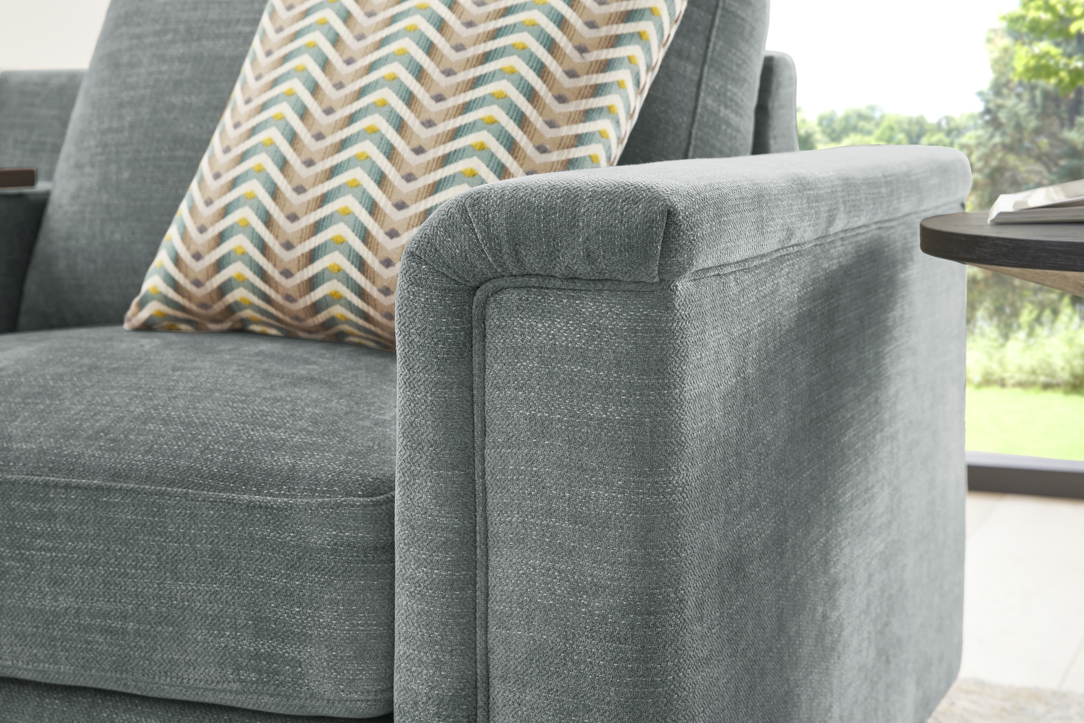 Tempo Modular Blue 3 Pc Sectional - Thumbnail - Image 3