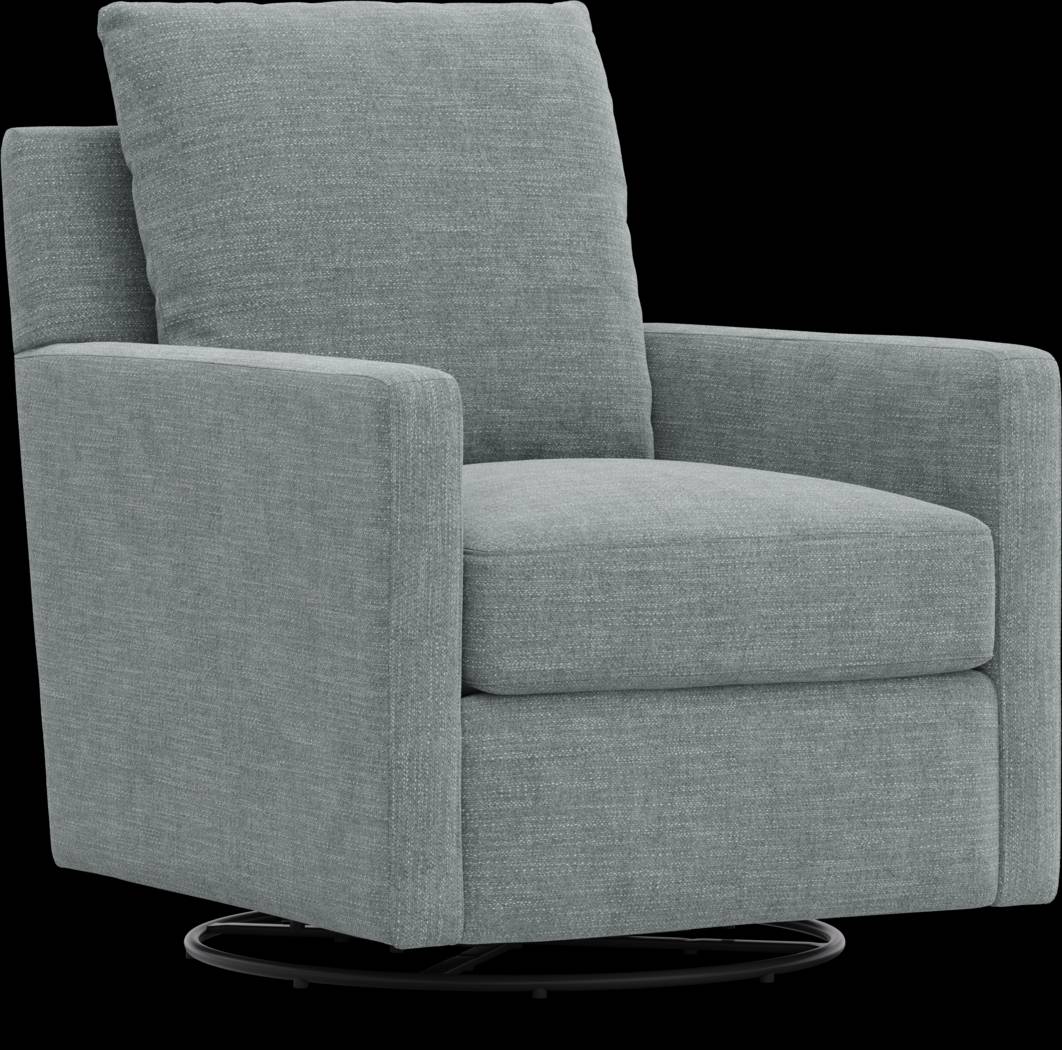 Tempo Modular Blue Swivel Glider - Thumbnail - Image 1