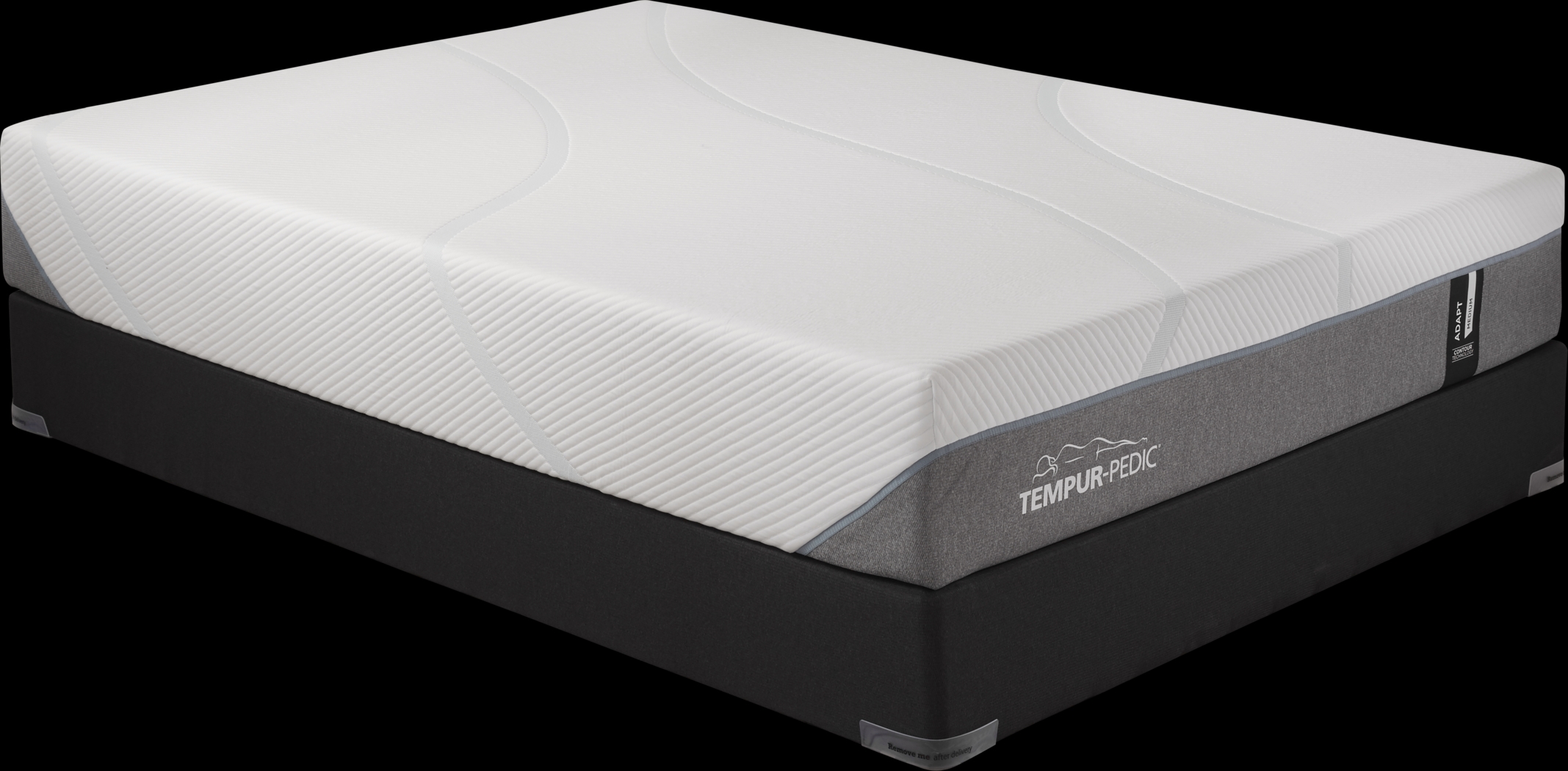 Tempur-Adapt Medium Low Profile King Mattress Set - Thumbnail - Image 1