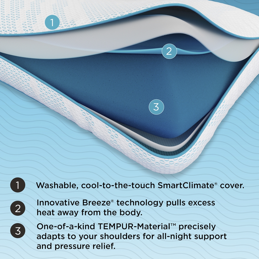 Tempur-Breeze ProHi 2.0 King Pillow - Thumbnail - Image 4