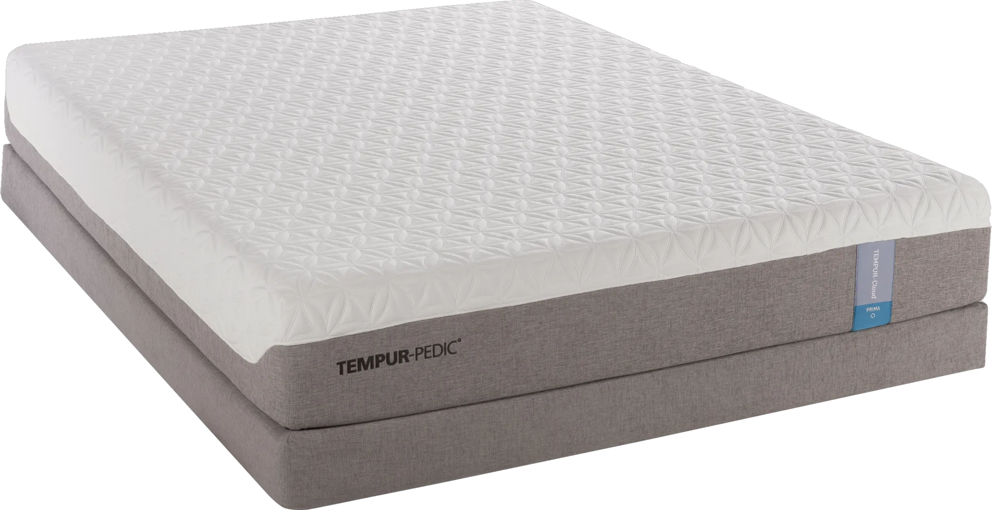 TEMPUR-Cloud Prima Low Profile Queen Mattress Set - Thumbnail - Image 1