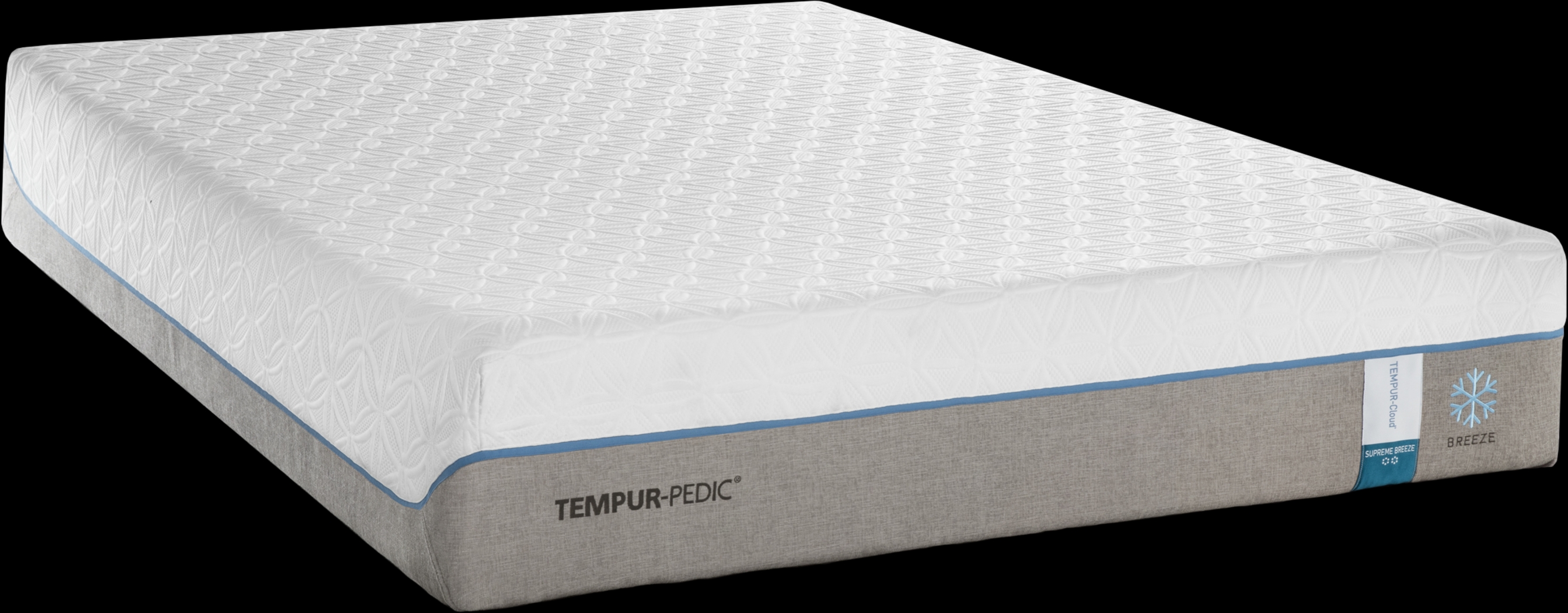 TEMPUR-Cloud Supreme Breeze Queen Mattress - Thumbnail - Image 1