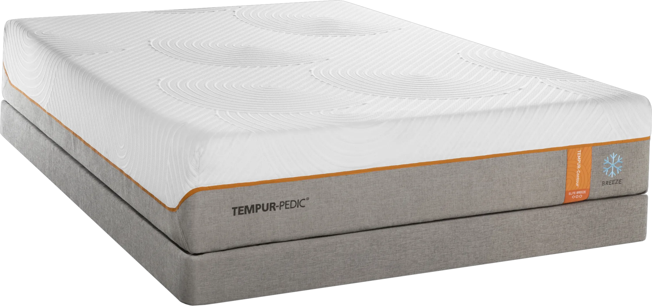 TEMPUR-Contour Elite Breeze King Mattress Set - Thumbnail - Image 1