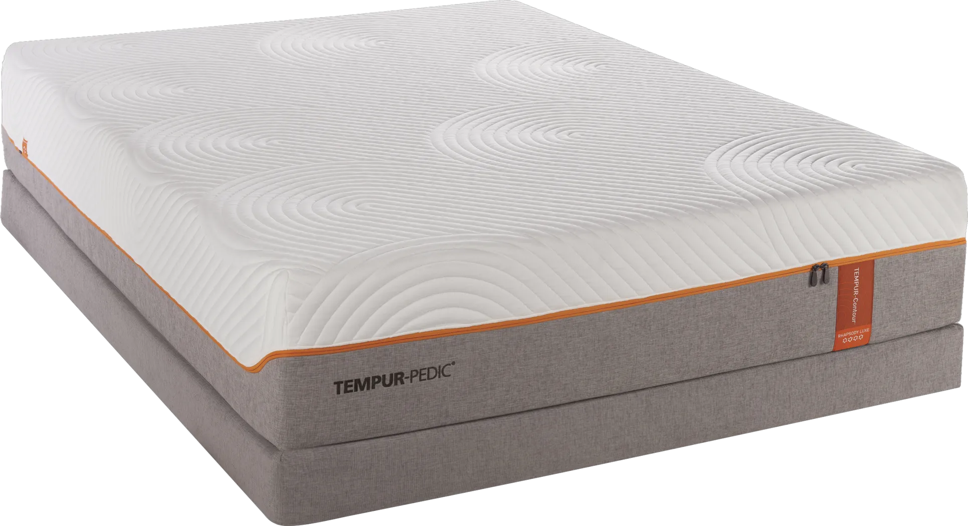 TEMPUR-Contour Rhapsody Luxe Low Profile King Mattress Set - Thumbnail - Image 1