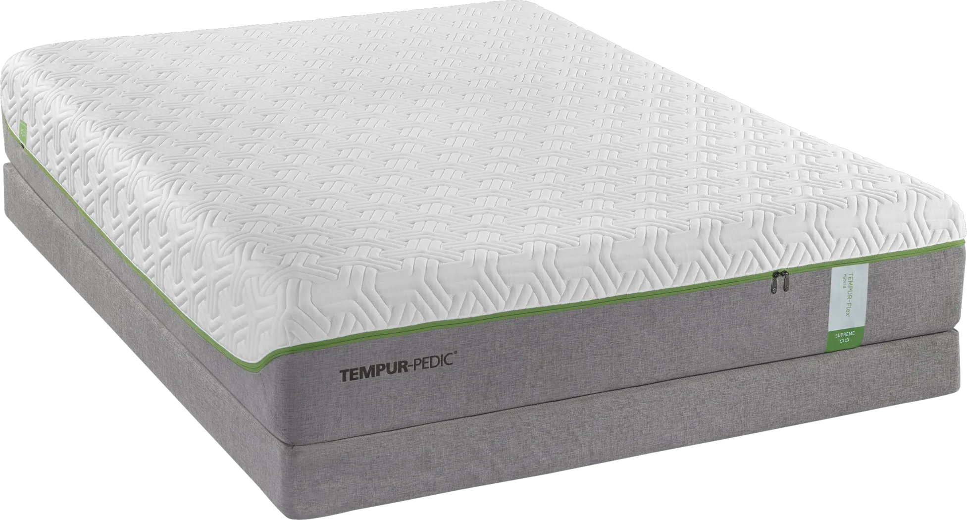 TEMPUR-Flex Supreme Low Profile King Mattress Set - Thumbnail - Image 1