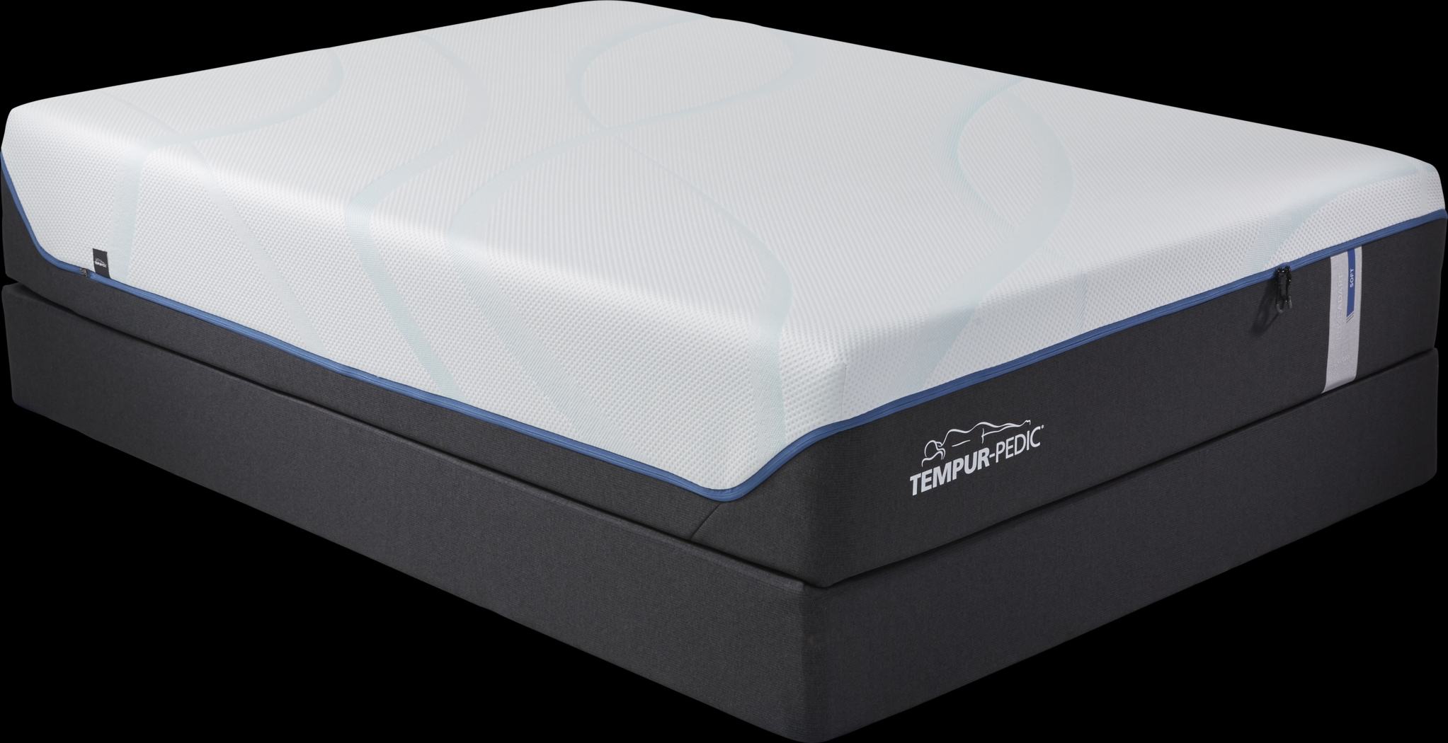 Tempur-LuxeAdapt Soft High Profile Queen Mattress Set - Thumbnail - Image 1