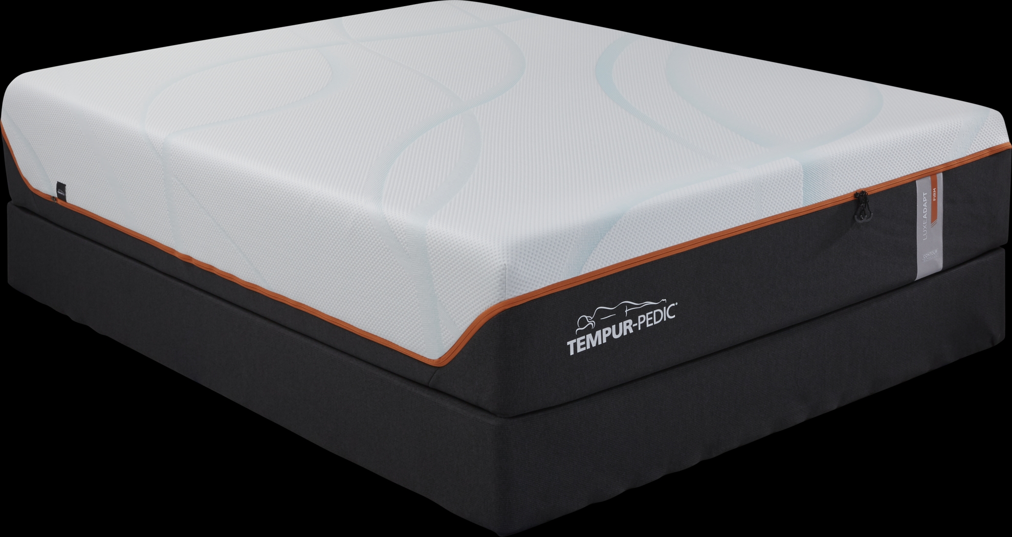 Tempur-LuxeBreeze Firm High Profile King Mattress Set - Thumbnail - Image 1