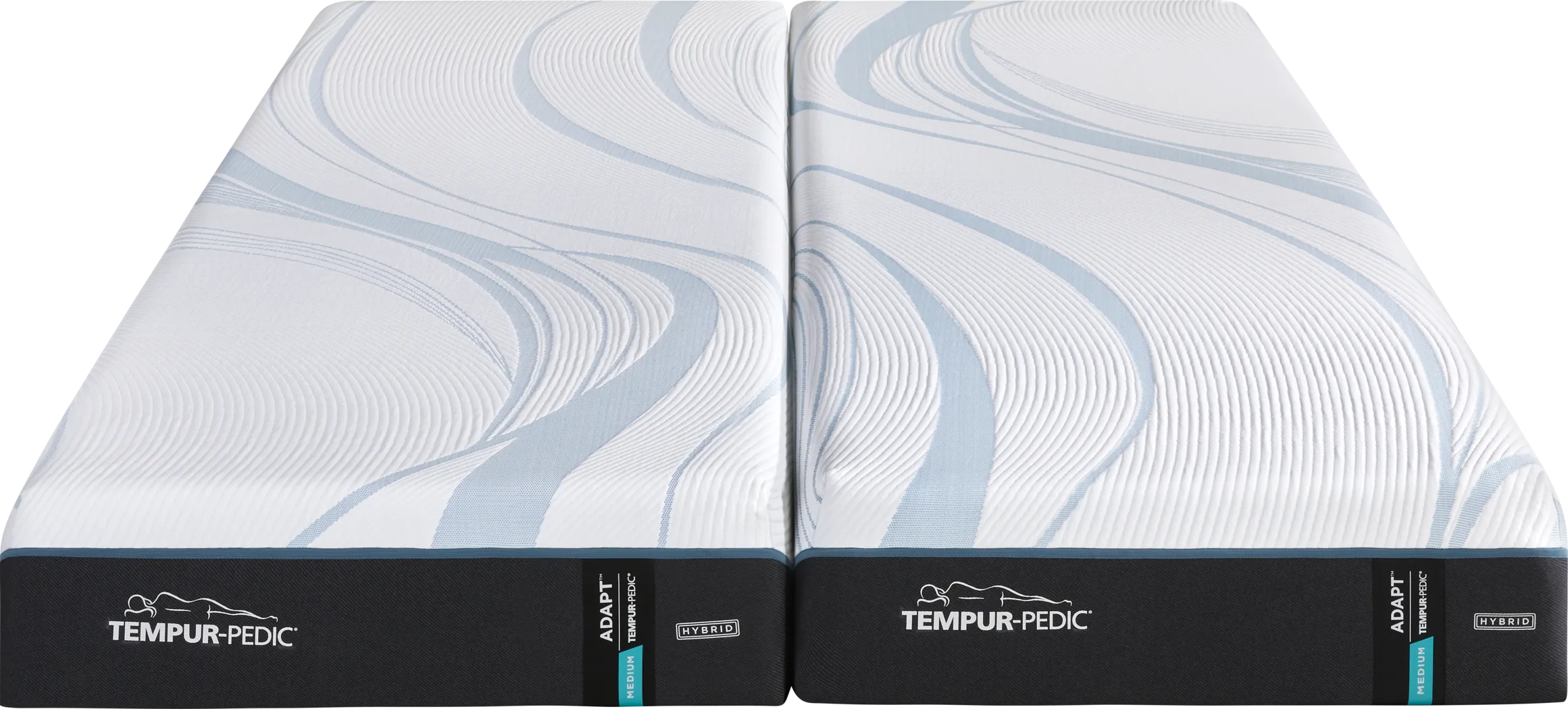 Tempur-Pedic Adapt Medium Hybrid Split California King Mattress Pair - Thumbnail - Image 2