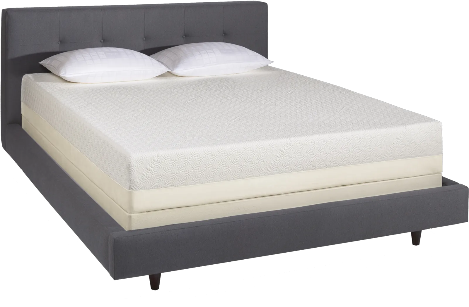 Tempur-Pedic Cloud Select Queen Mattress Set - Thumbnail - Image 1