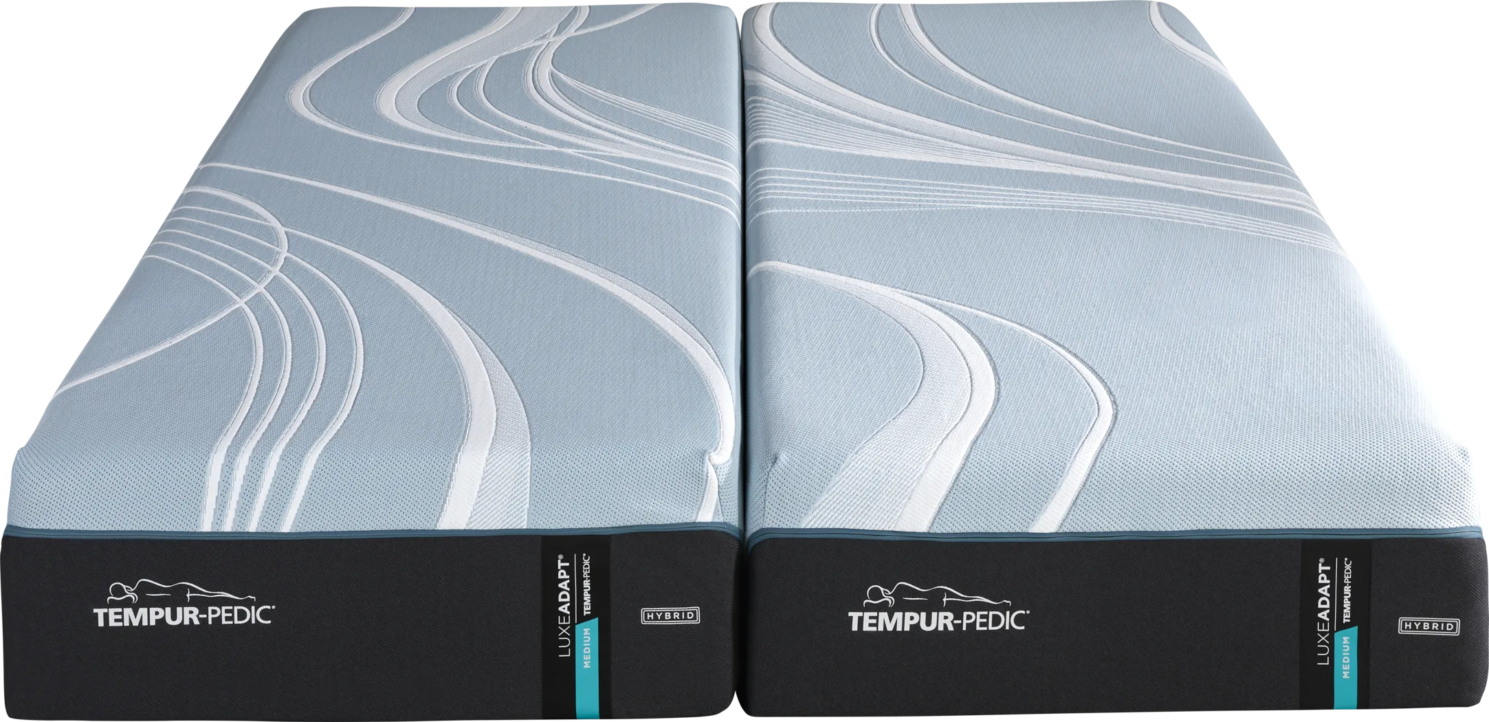 Tempur-Pedic LuxeAdapt Medium Hybrid Split California King Mattress Pair - Thumbnail - Image 2