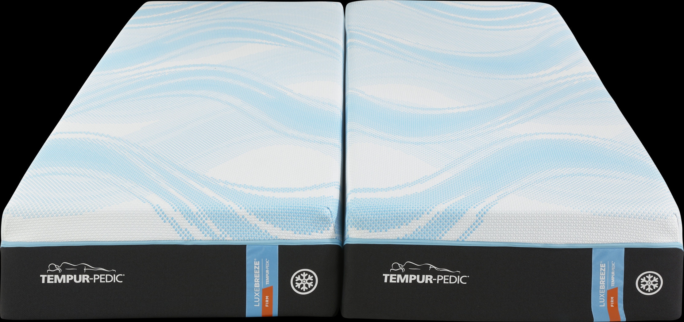 Tempur-Pedic LuxeBreeze Firm Split California King Mattress Pair - Thumbnail - Image 2