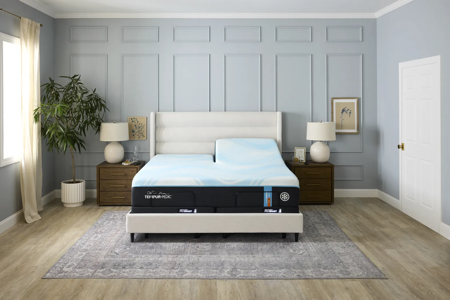 Tempur-Pedic LuxeBreeze Firm Split Head King Mattress - Thumbnail - Image 4