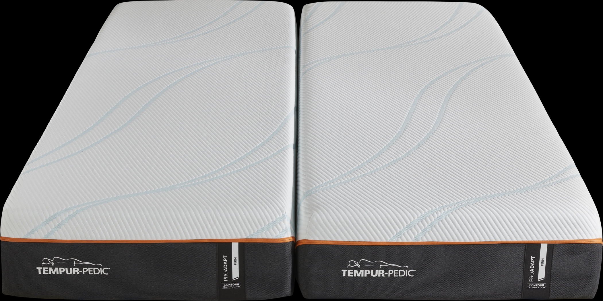 Tempur-ProAdapt Firm Split California King Mattresses - Thumbnail - Image 2