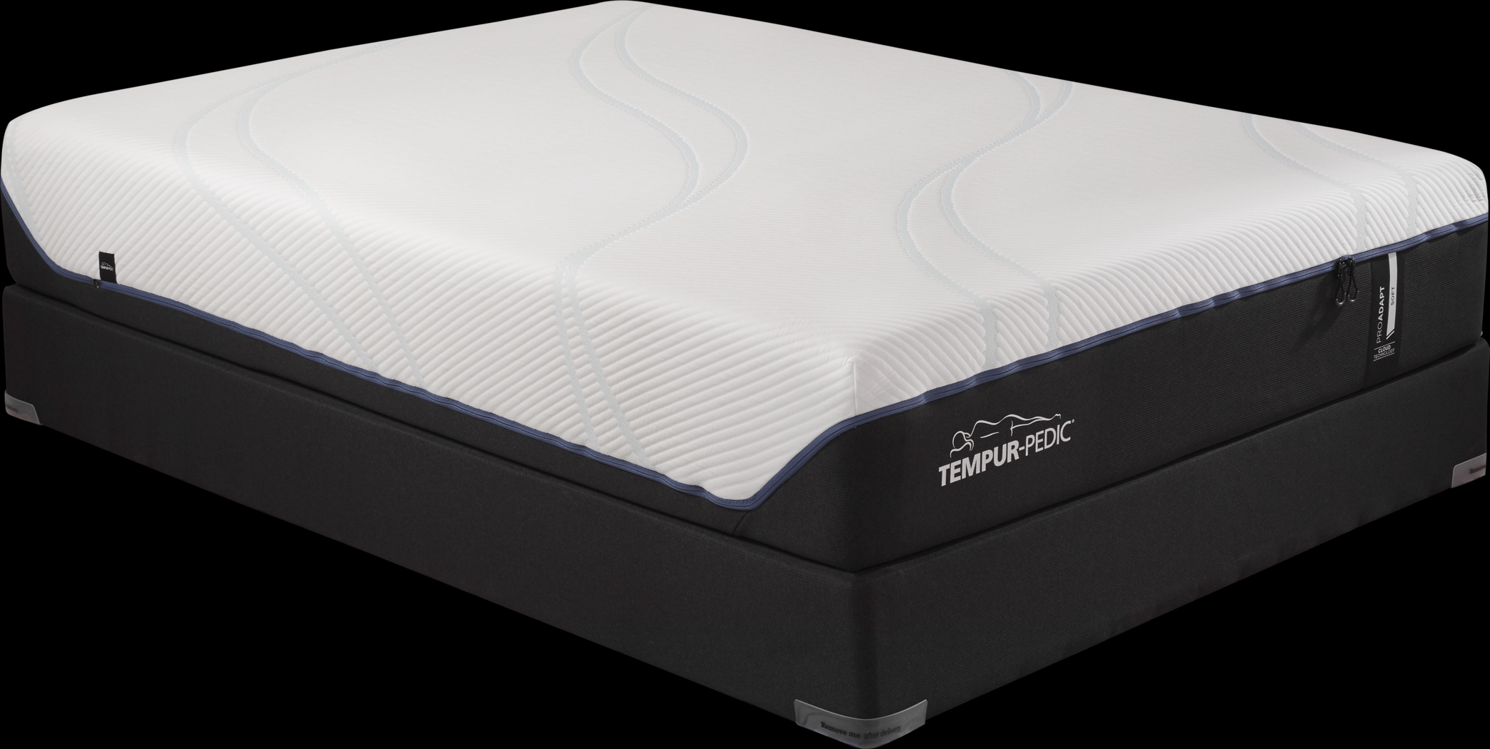 Tempur-ProAdapt Soft High Profile Queen Mattress Set - Thumbnail - Image 1