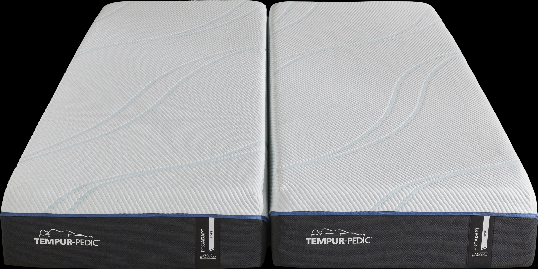 Tempur-ProAdapt Soft Split California King Mattresses - Thumbnail - Image 2
