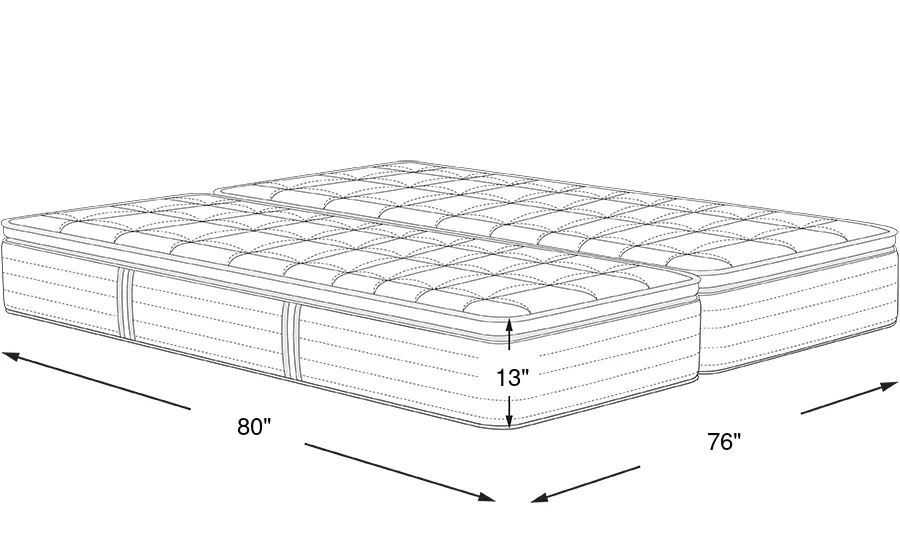 Dimension Image. Please refer to the Dimension Tab on this page for dimension details.