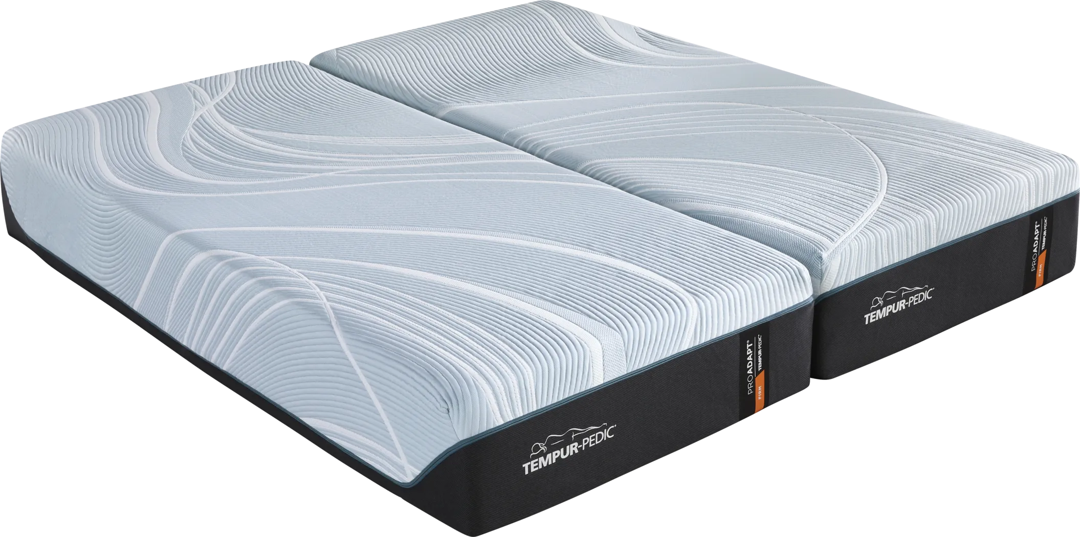 Tempur-Pedic ProAdapt Firm Split King Mattress Pair - Thumbnail - Image 1