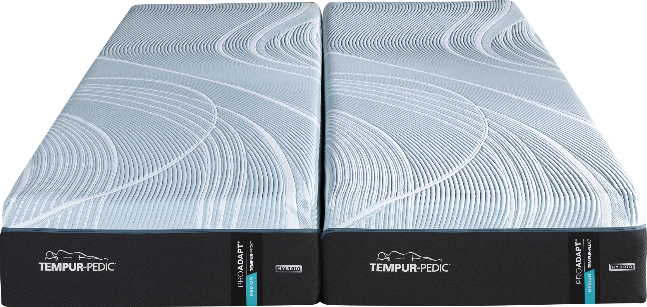 Tempur-Pedic ProAdapt Medium Hybrid Split King Mattress Pair - Thumbnail - Image 2