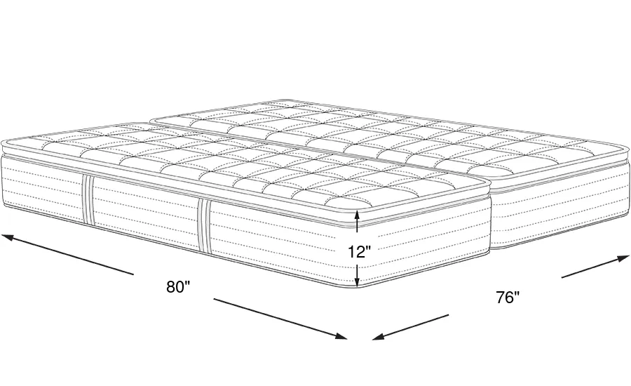 Dimension Image. Please refer to the Dimension Tab on this page for dimension details.