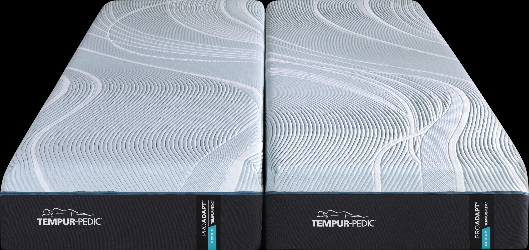 Tempur-Pedic ProAdapt Medium Split King Mattress Pair - Thumbnail - Image 2
