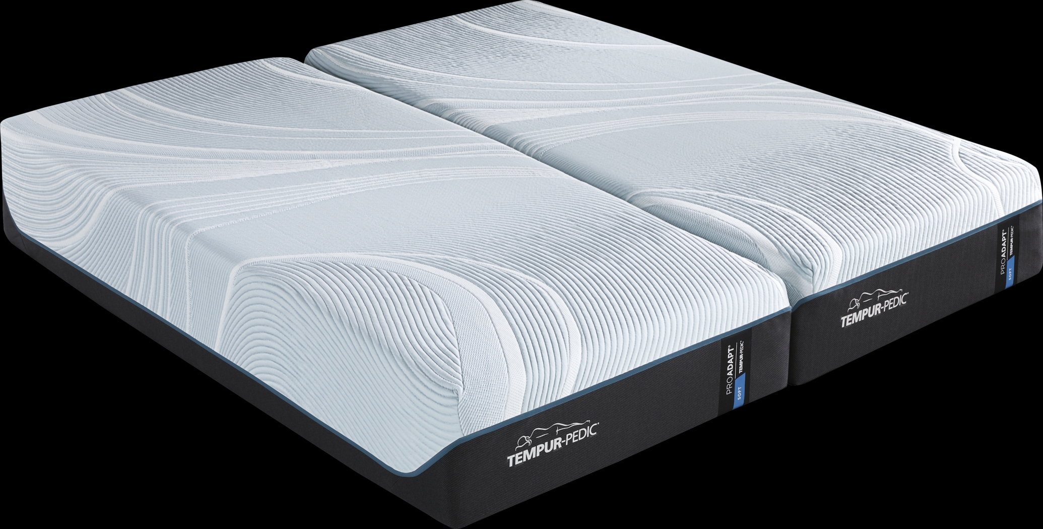 Tempur-Pedic ProAdapt 2.0 Soft Split King Mattress Pair - Thumbnail - Image 1