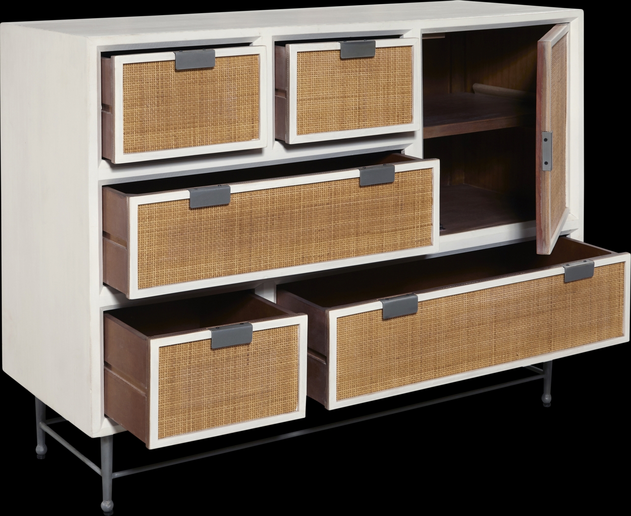 Tenencia White Accent Cabinet - Thumbnail - Image 3