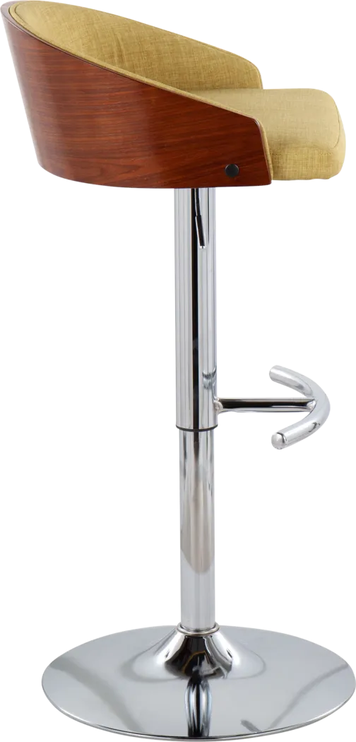 Tenlynn Green Adjustable Barstool, Set of 2 - Thumbnail - Image 5