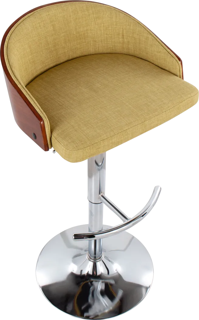 Tenlynn Green Adjustable Barstool, Set of 2 - Thumbnail - Image 8