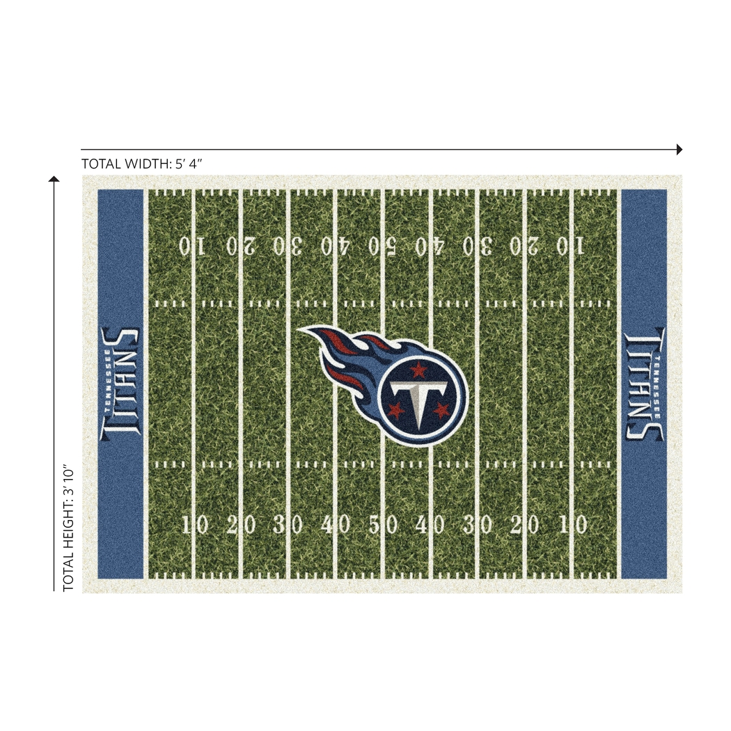 Tennessee Titans Green 4' x 6' Rug - Thumbnail - Image 4