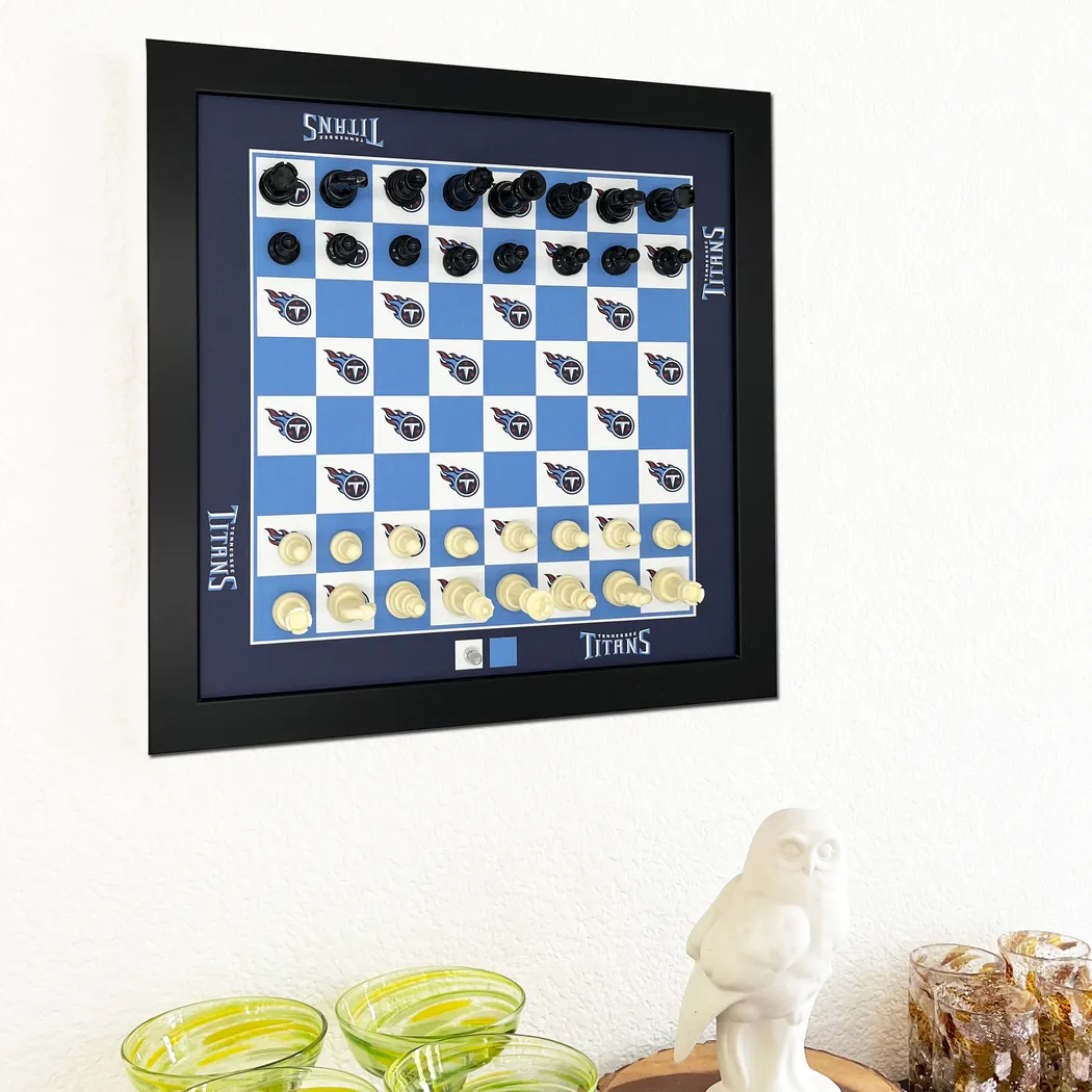 Tennessee Titans Wall Chess Set - Thumbnail - Image 2